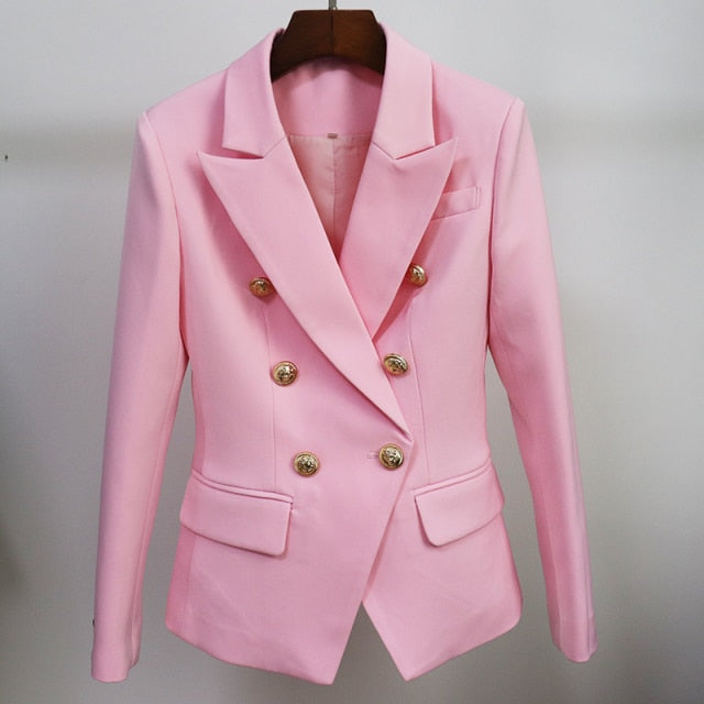 Classic Double Breasted Blazer Jacket