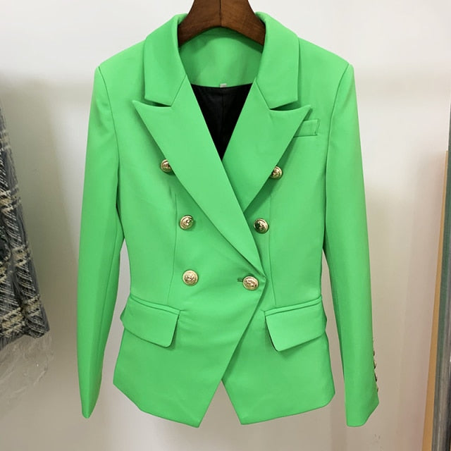 Classic Double Breasted Blazer Jacket